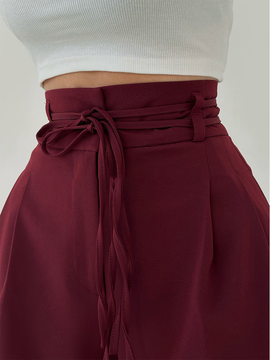 Lina | Pantalón ancho elegante