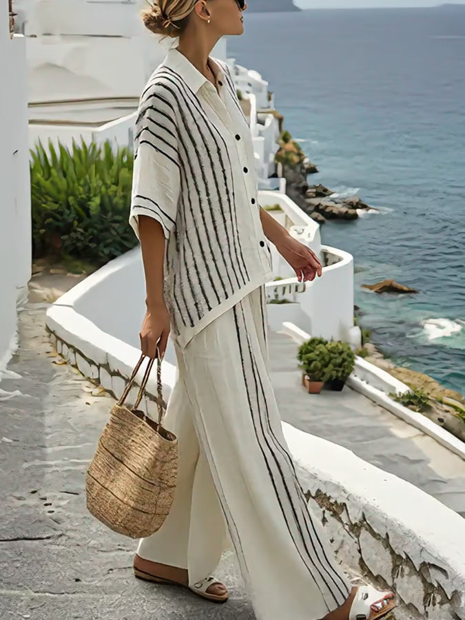 Conjunto lino fresco y atemporal
