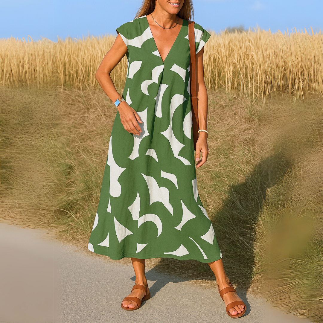 Lucie | Vestido casual con escote en V