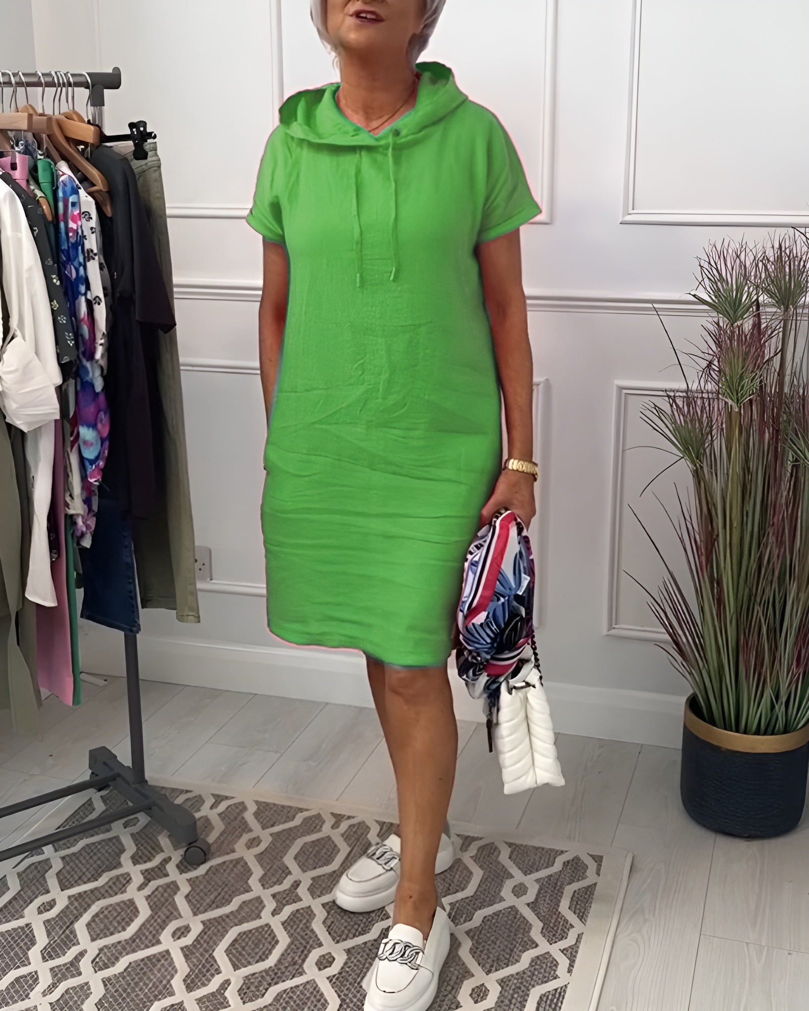Patricia | Vestido Hoodie Casual