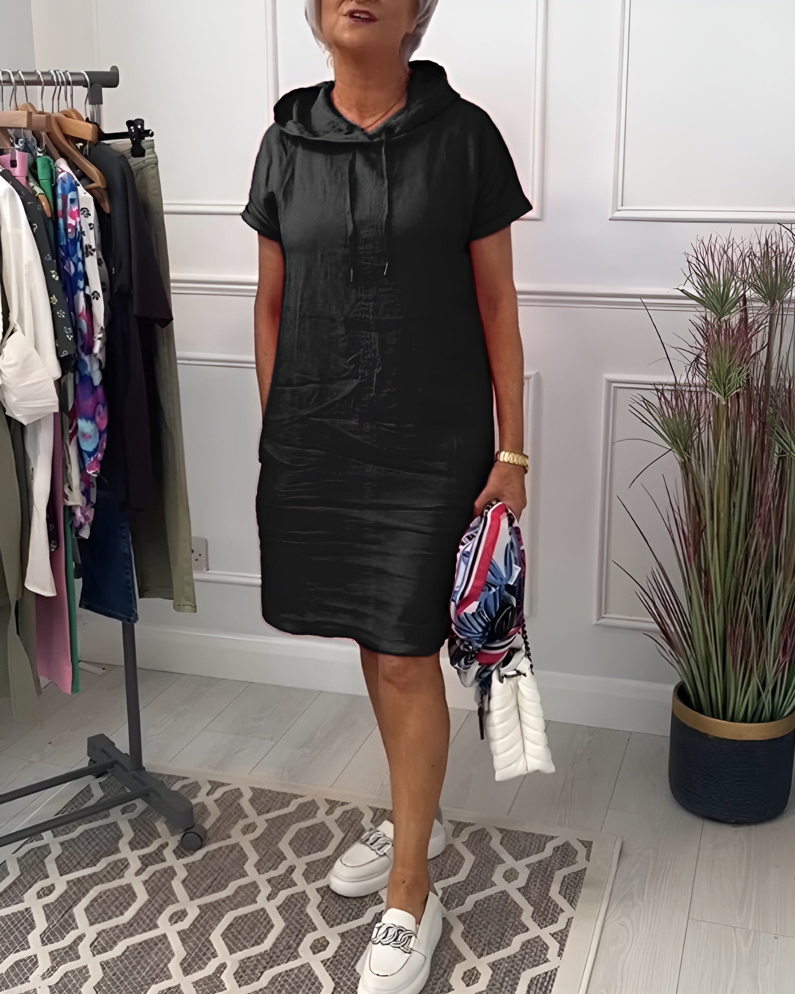 Patricia | Vestido Hoodie Casual