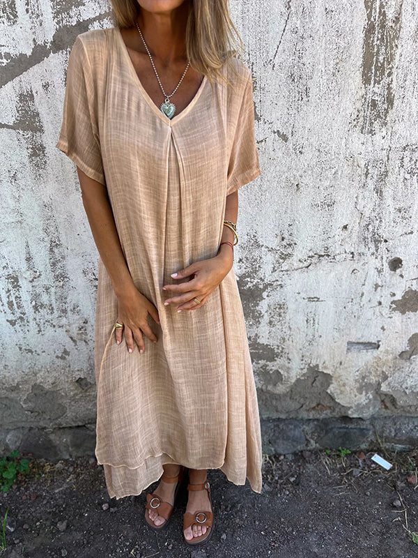Marta | Vestido de Verano de Lino