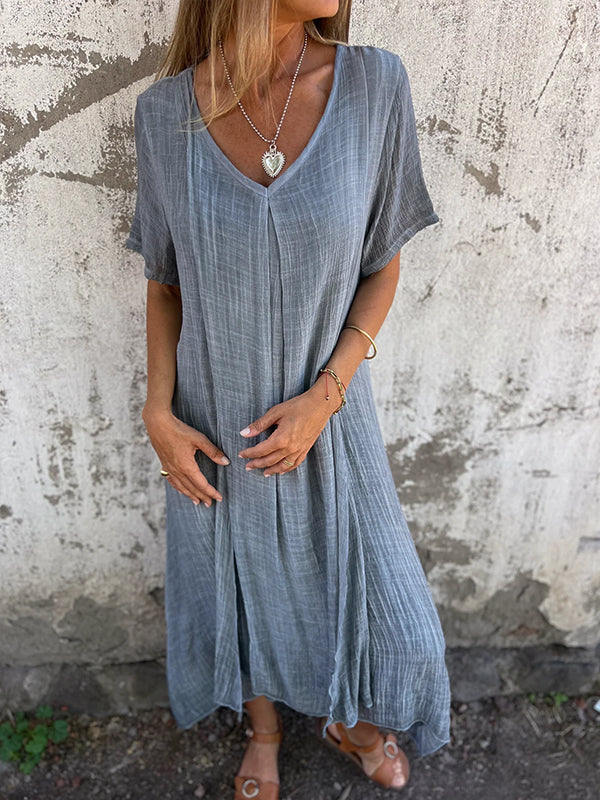 Marta | Vestido de Verano de Lino