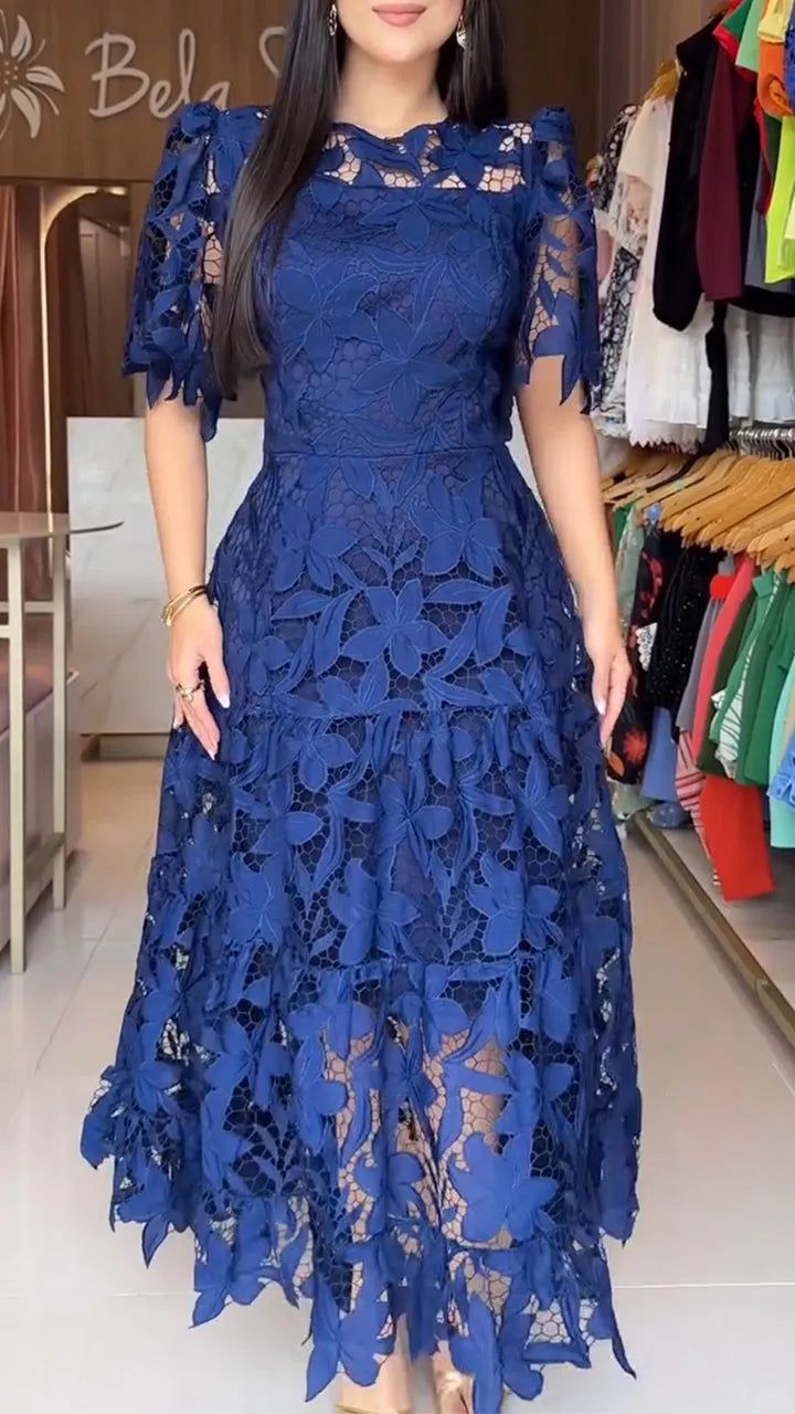 Barbara | Vestido largo de encaje