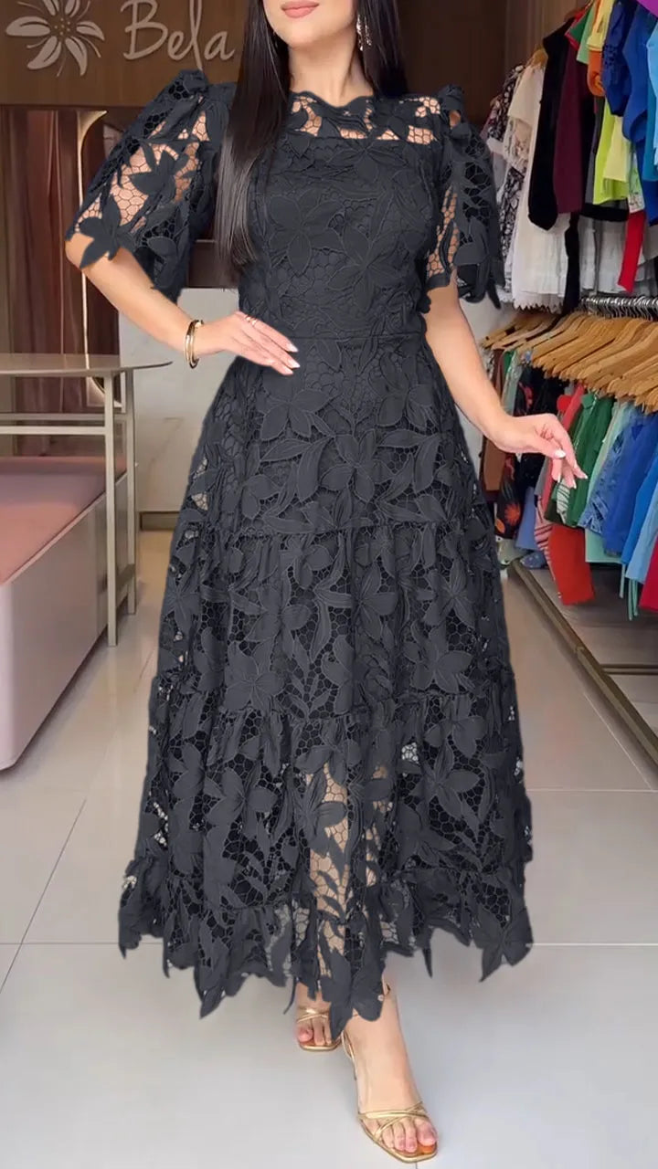 Barbara | Vestido largo de encaje