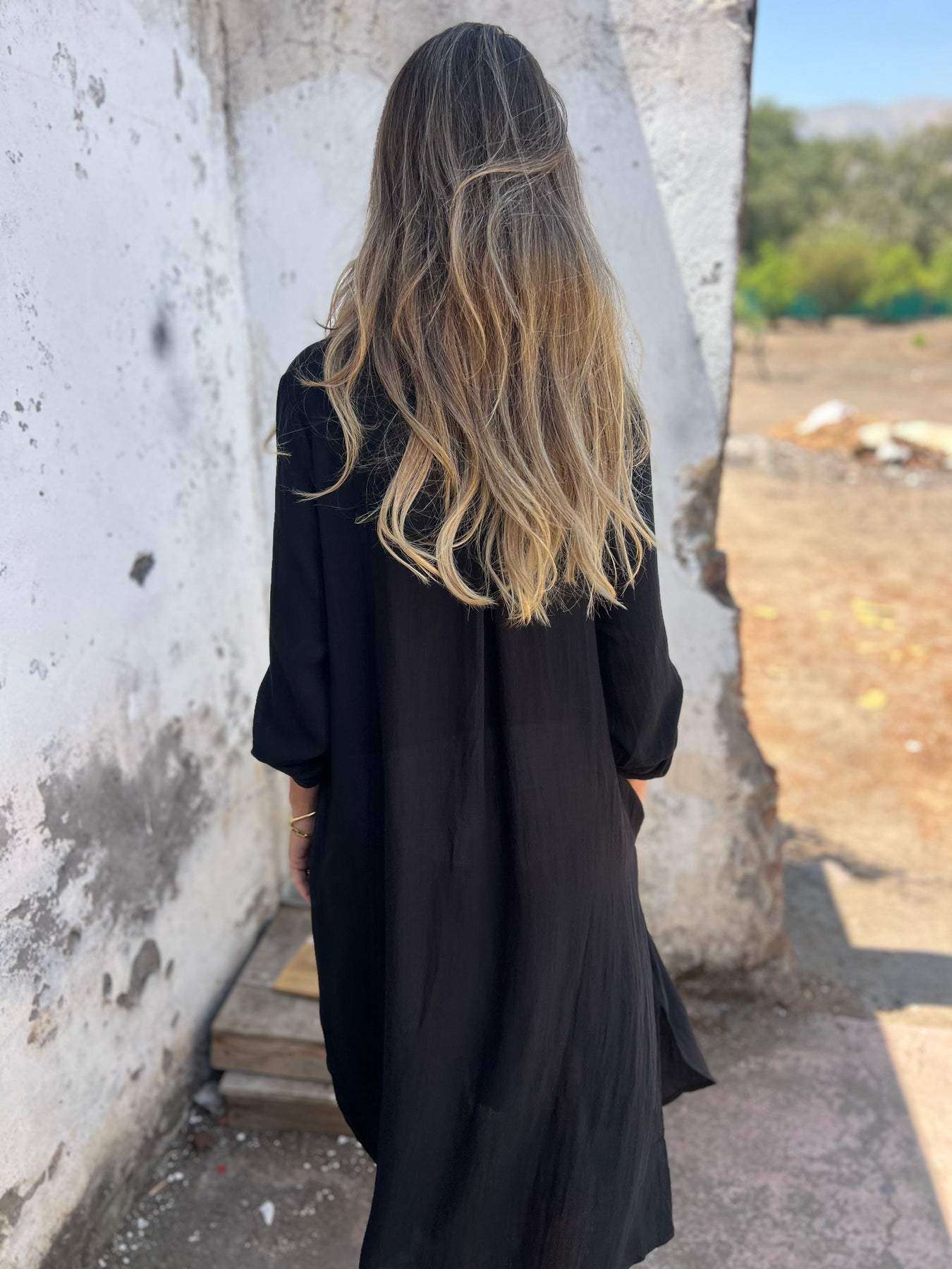 Sofía | Vestido camisero de lino