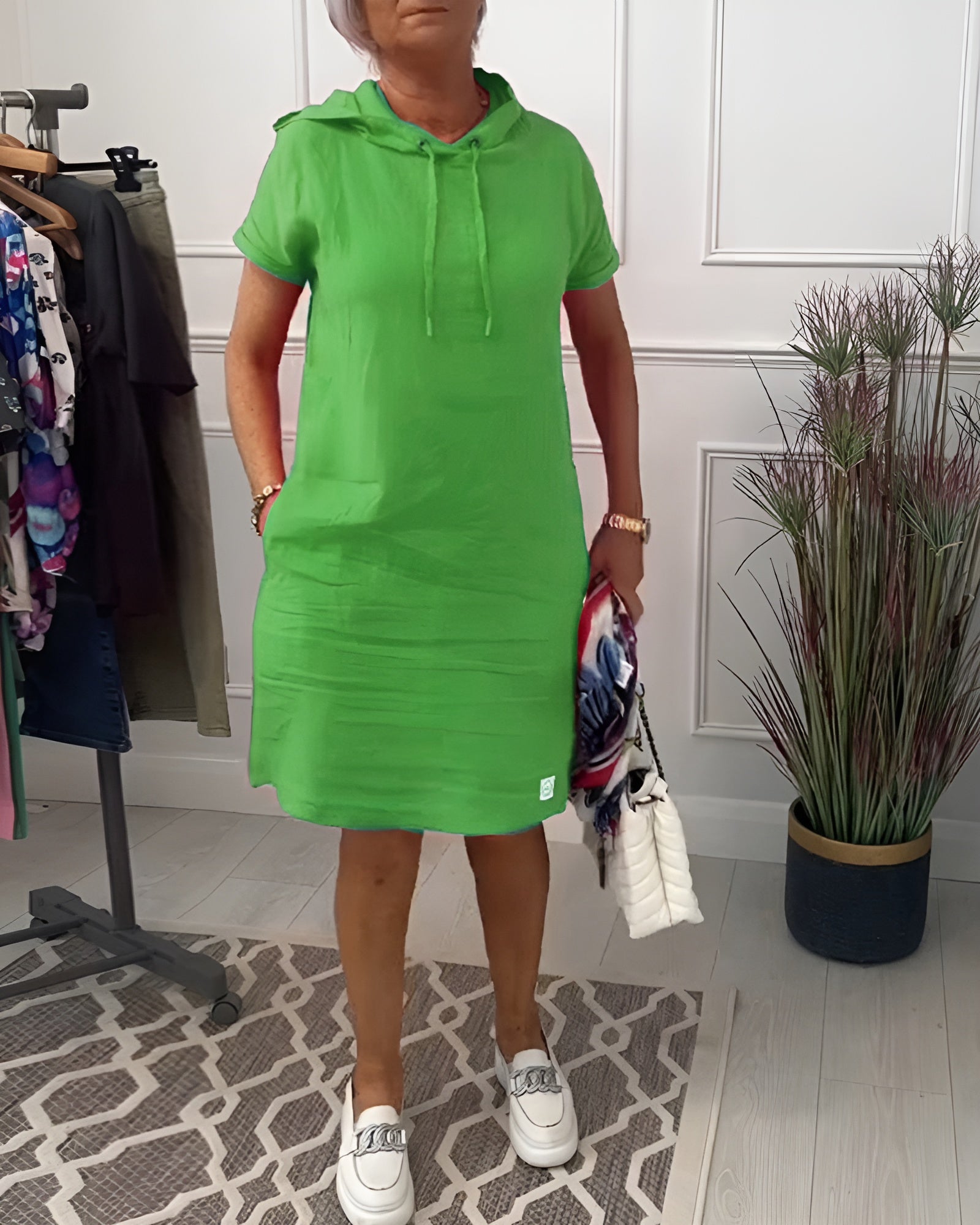 Patricia | Vestido Hoodie Casual