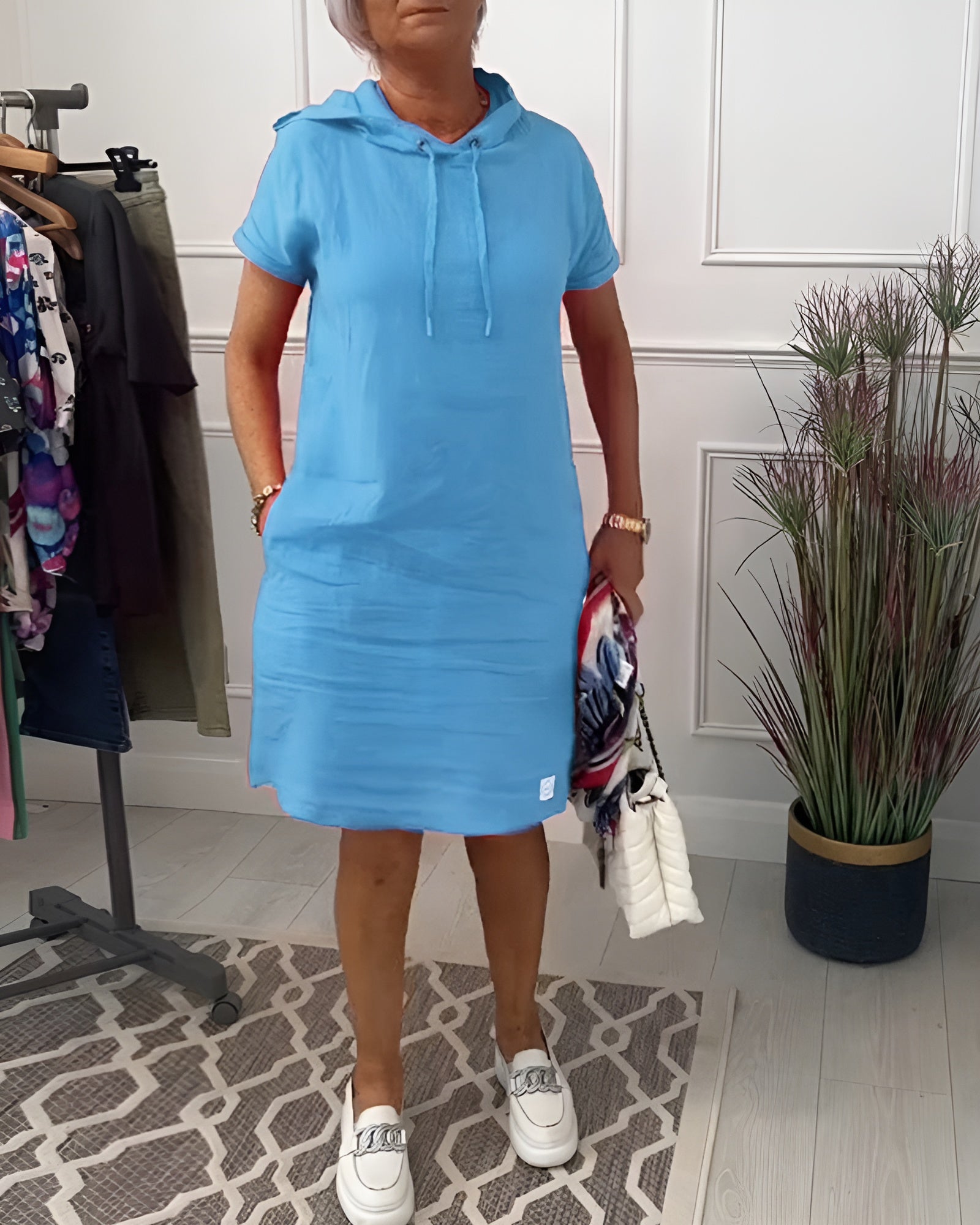 Patricia | Vestido Hoodie Casual