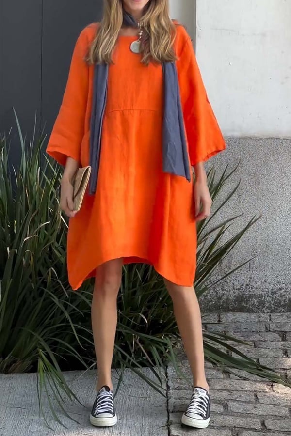 Lucía | Vestido de Lino Casual y Chic