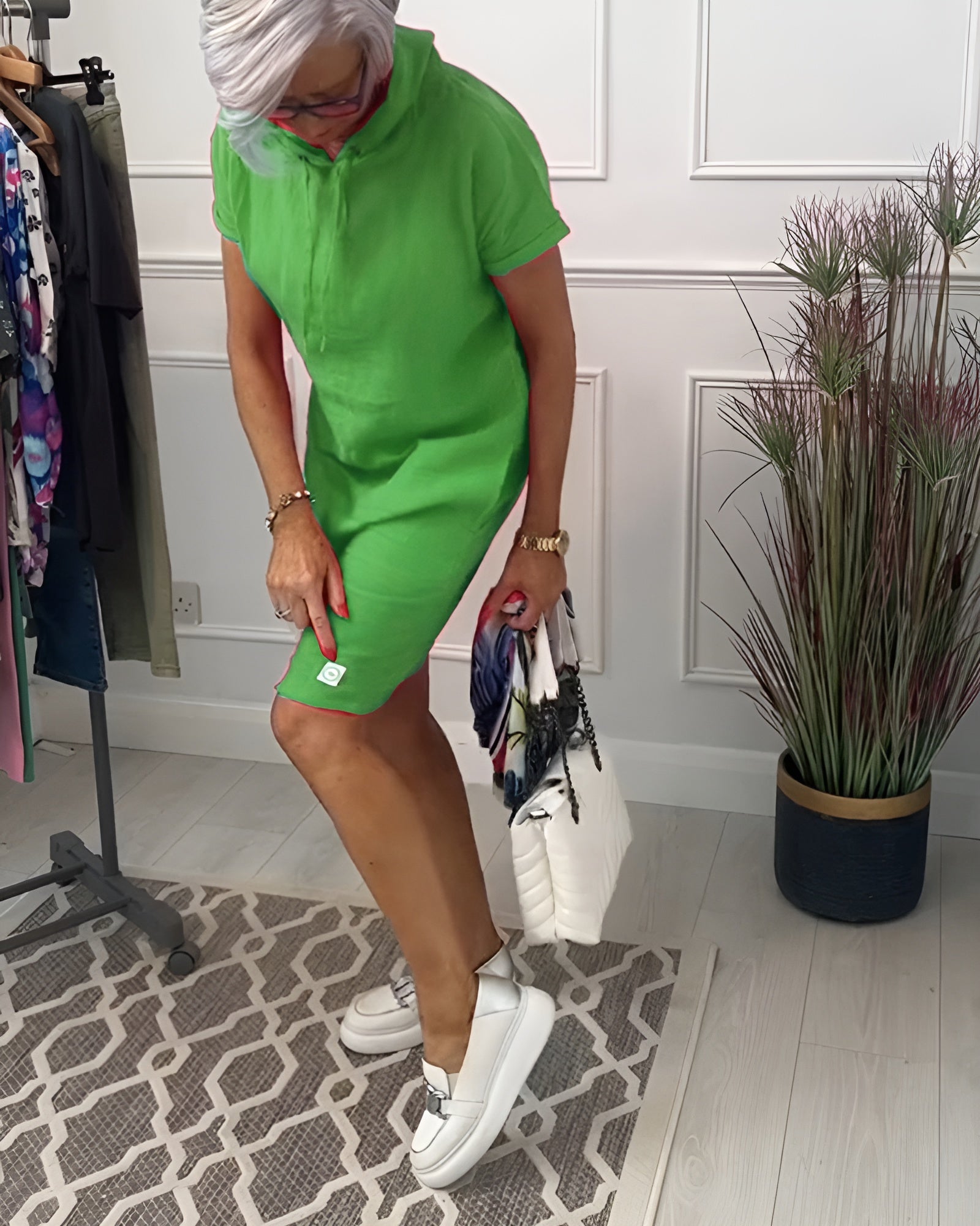 Patricia | Vestido Hoodie Casual