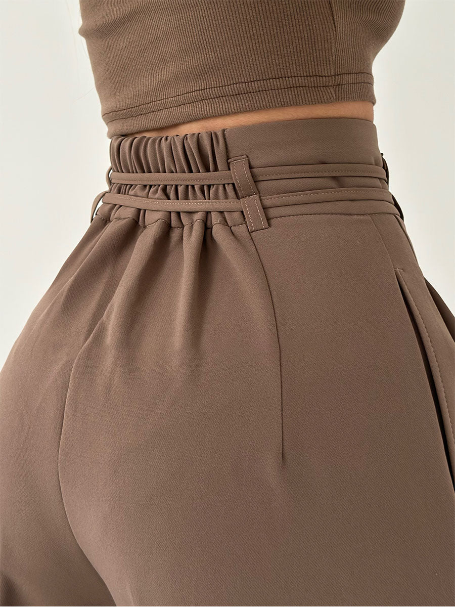 Lina | Pantalón ancho elegante