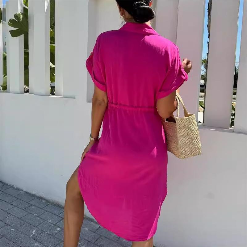Anna | Vestido Plisado con Cintura Definida