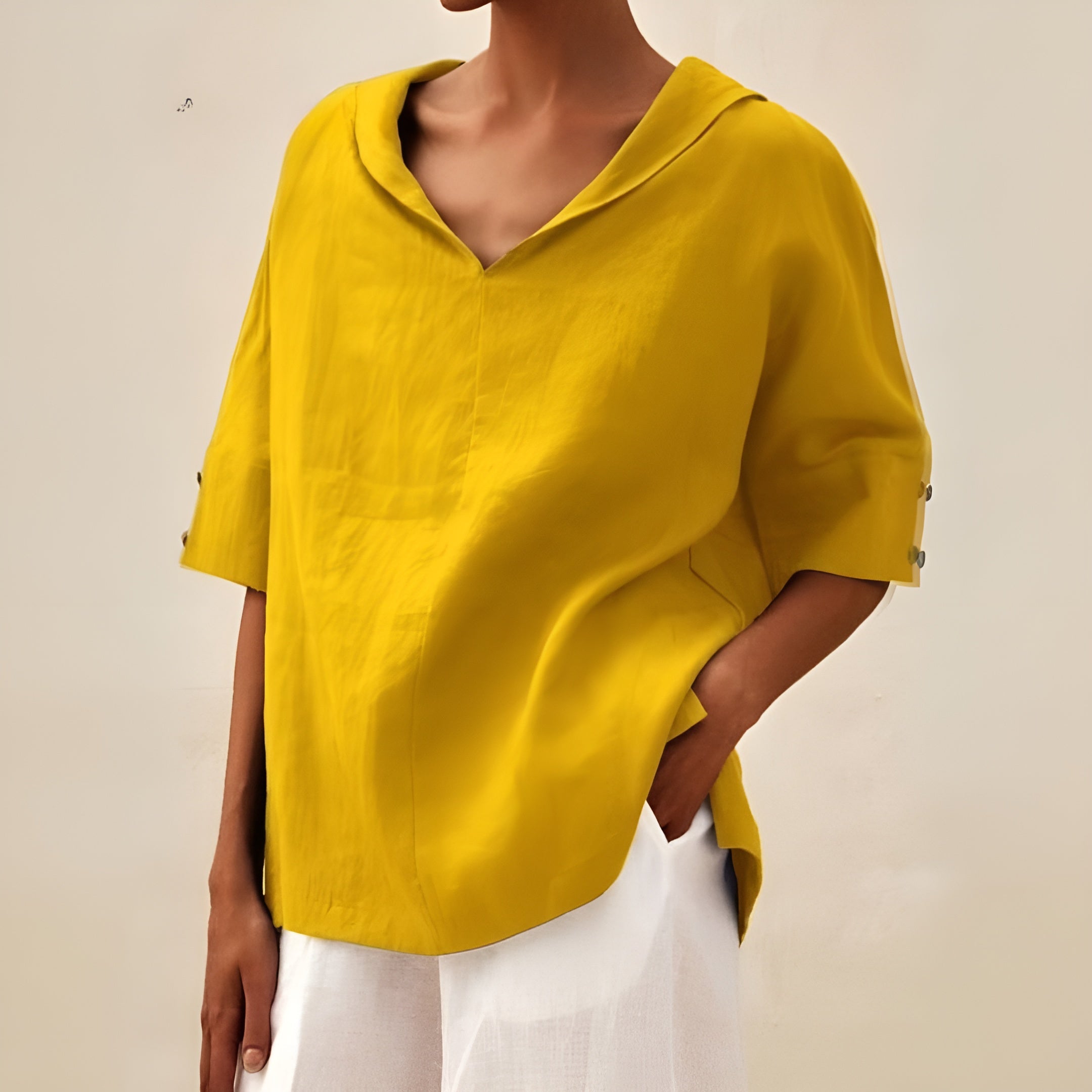 RAYA | BLUSA DE LINO