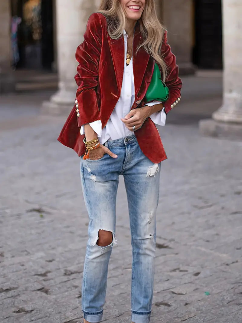 Cécile I Chaqueta retro elegante