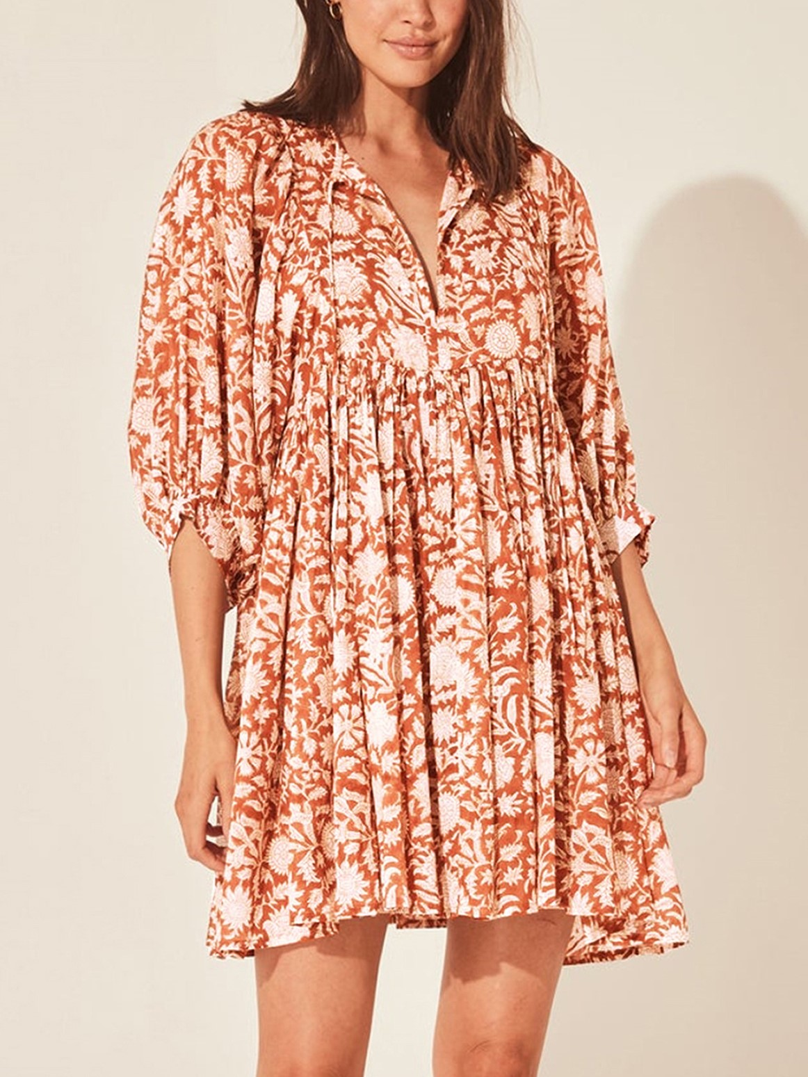 Élodie | Vestido de verano con estampado floral