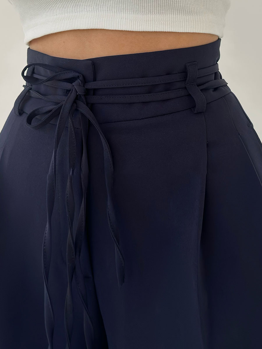 Lina | Pantalón ancho elegante
