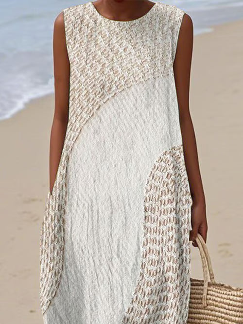 Vestido limpio y sofisticado