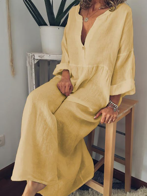 Casual vestido largo