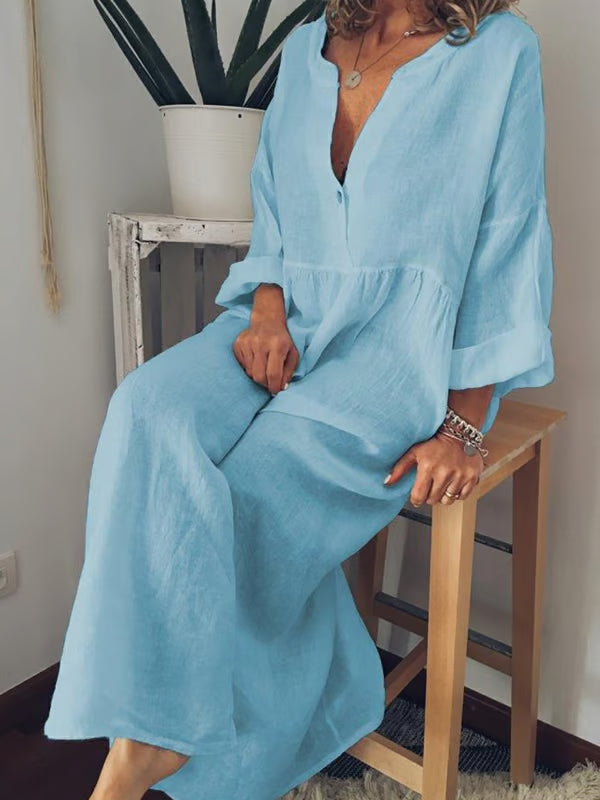 Casual vestido largo