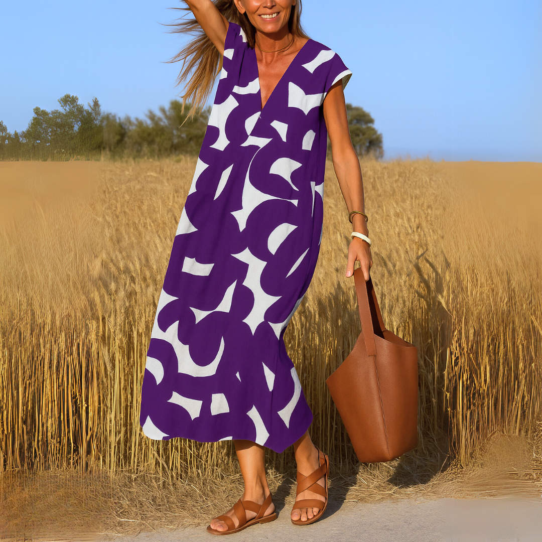Lucie | Vestido casual con escote en V