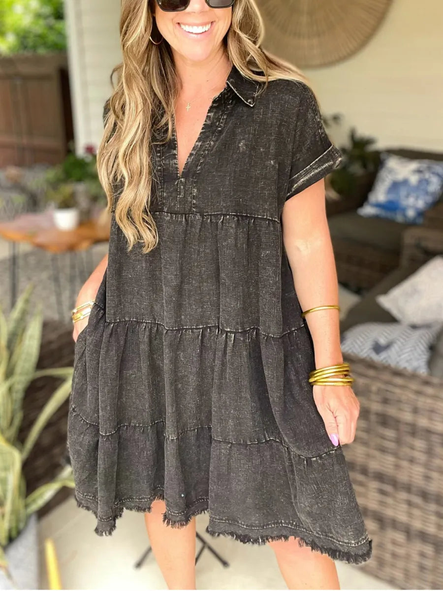Clara | Vestido Vaquero Vintage
