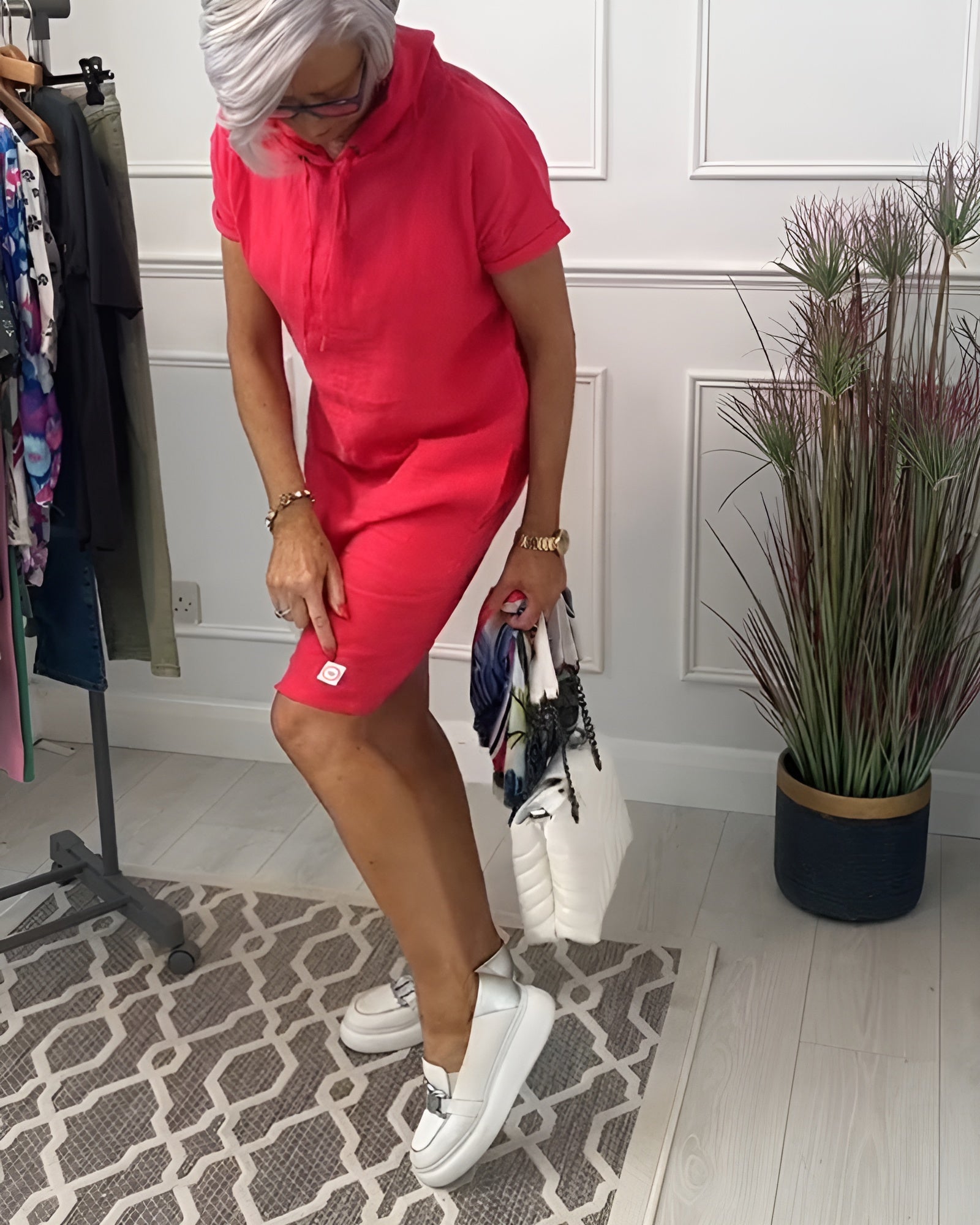 Patricia | Vestido Hoodie Casual