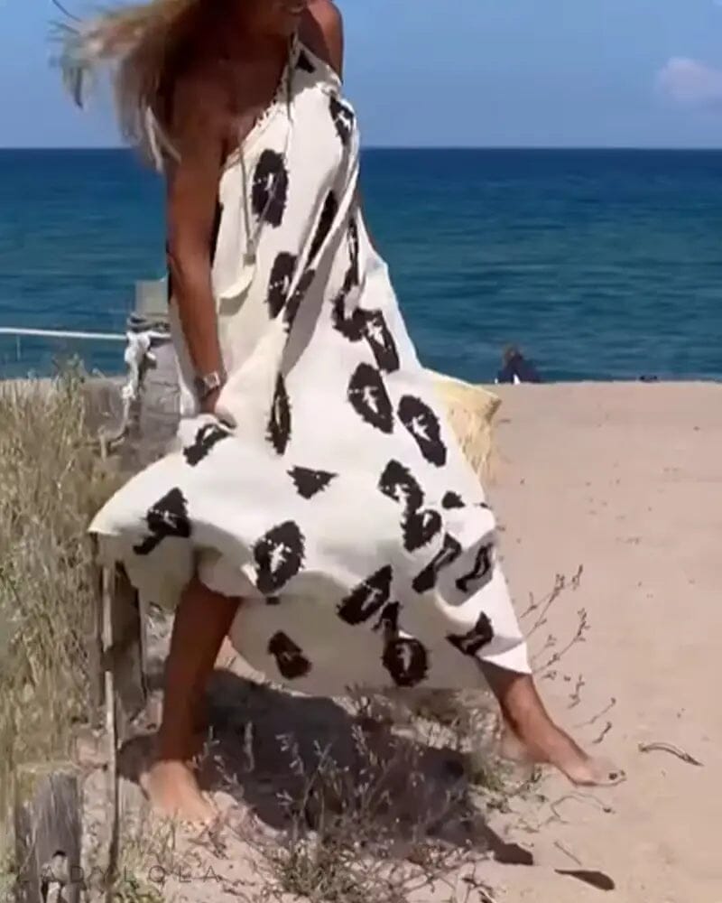 Mara | Vestido Maxi Asimétrico