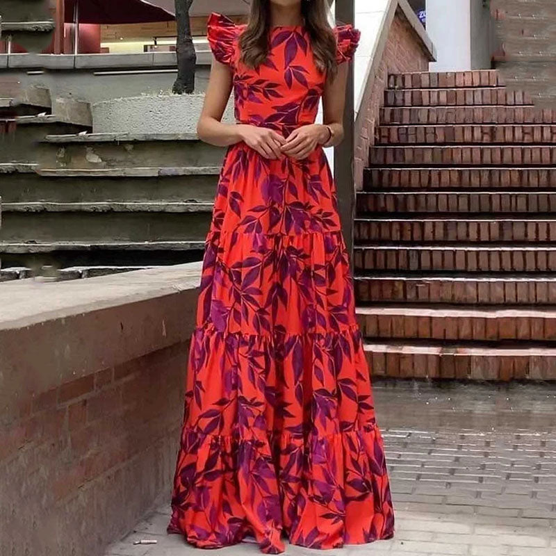 Noémie | Vestido alegre con estampado floral