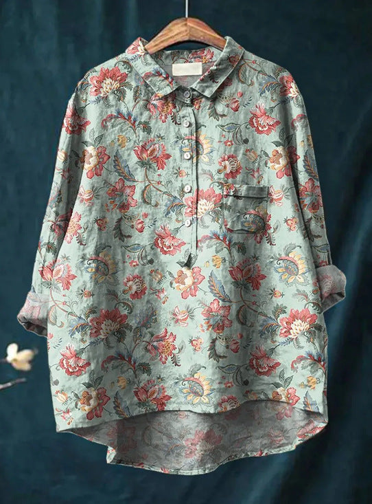 Elise | Blusa clásica de flores (1+1 Gratis)