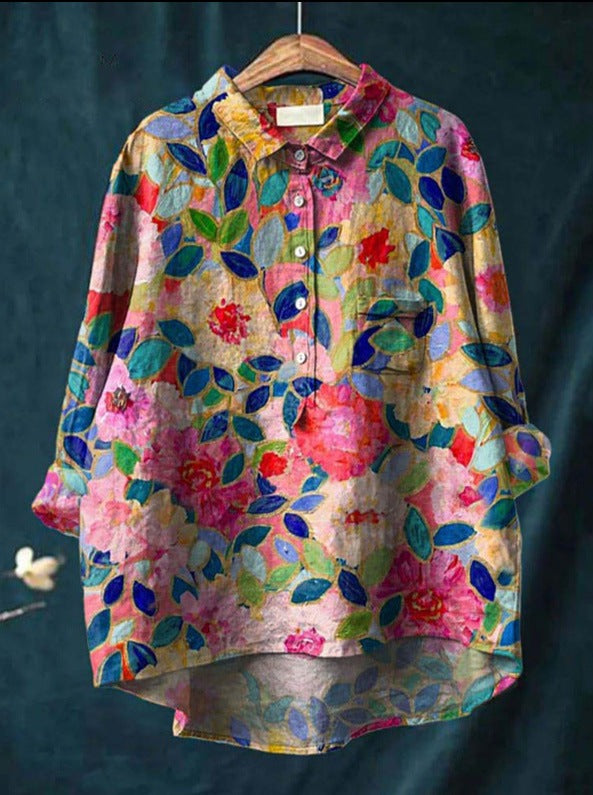 Elise | Blusa clásica de flores (1+1 Gratis)