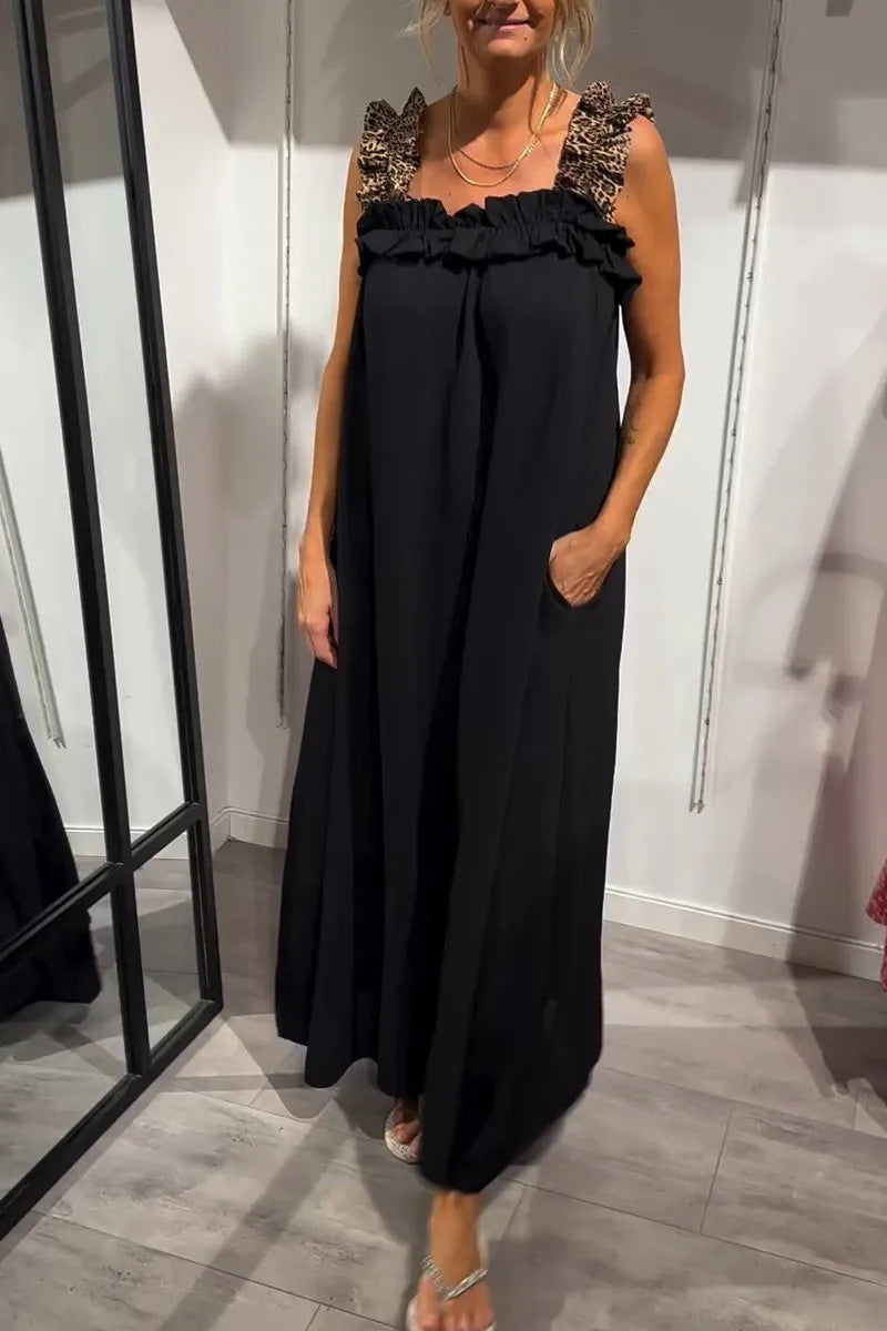 Carmen | Vestido Maxi Leopardo