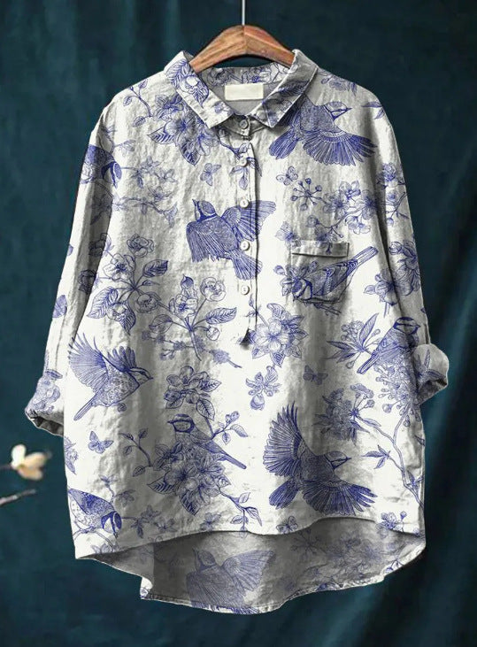Elise | Blusa clásica de flores (1+1 Gratis)