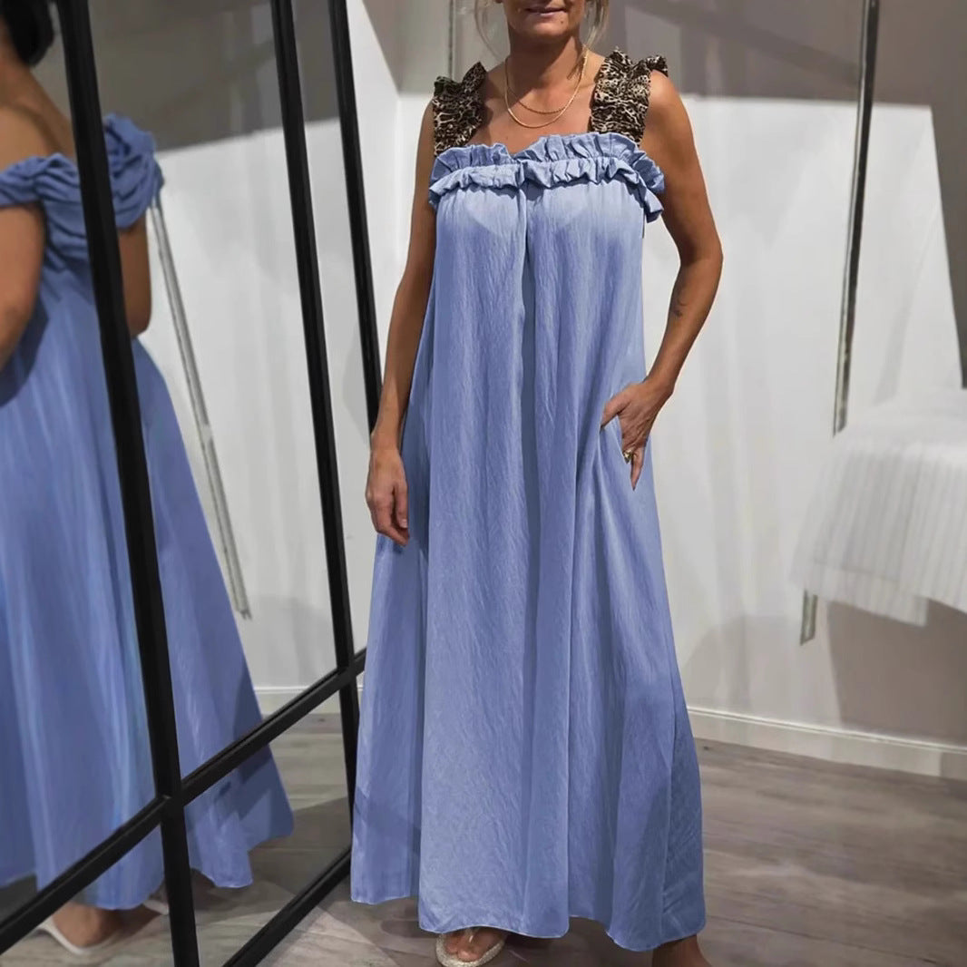 Carmen | Vestido Maxi Leopardo