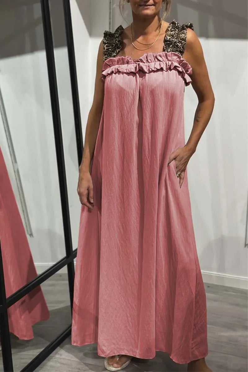 Carmen | Vestido Maxi Leopardo