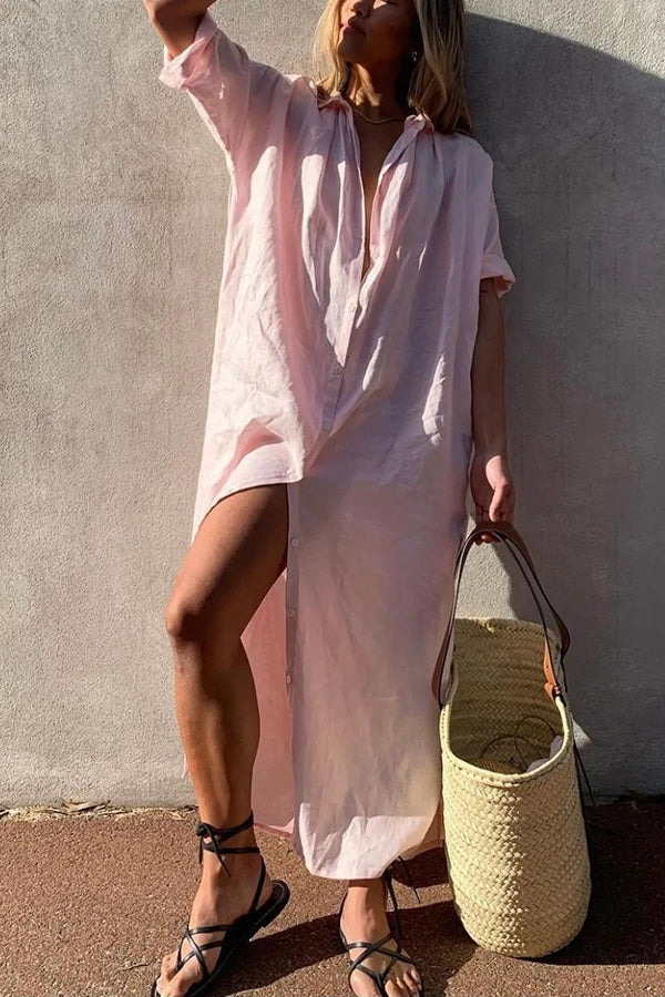 Noa | Vestido Camisero Largo