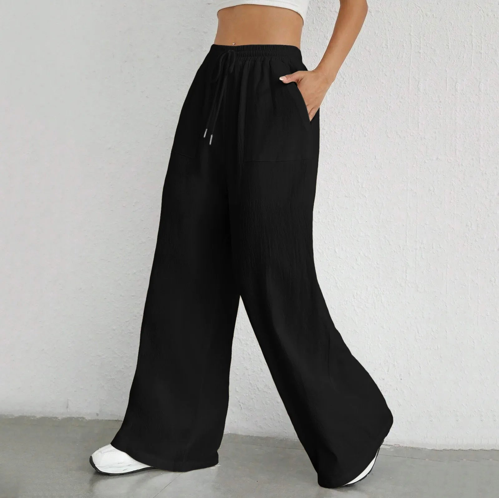 Gabrielle | Pantalón ancho de lino