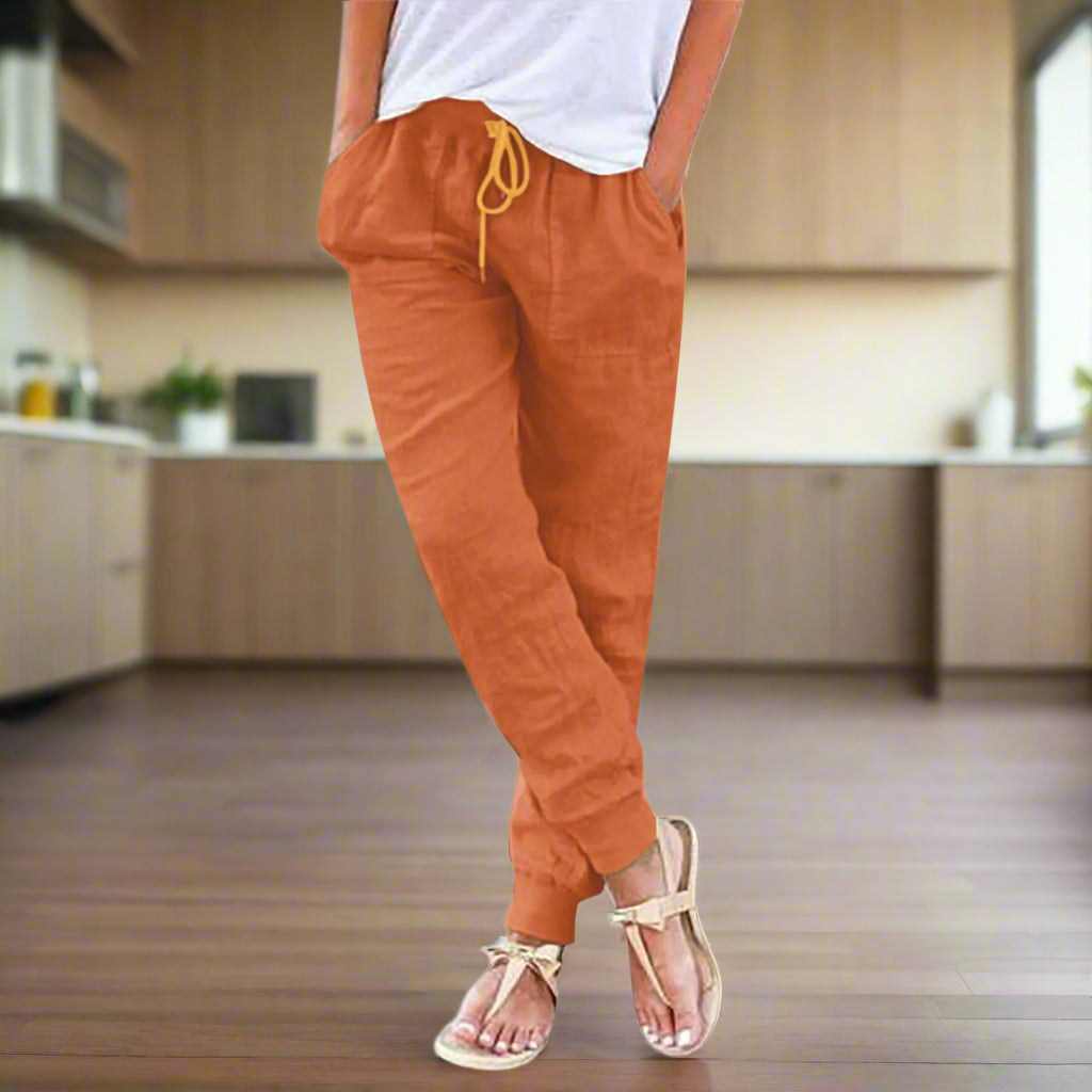 Aurélie | Pantalón de lino