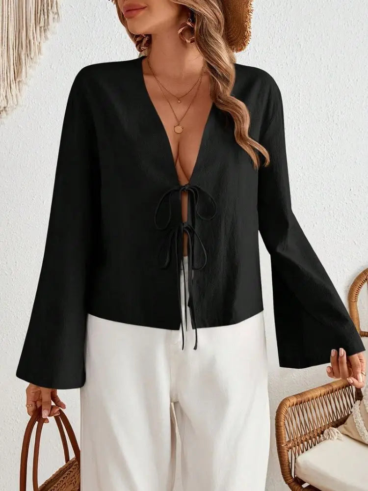 Carmen | Blusa de Lino Fresco
