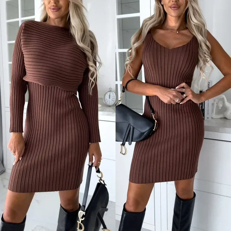 Sally | Conjunto de vestido y jersey