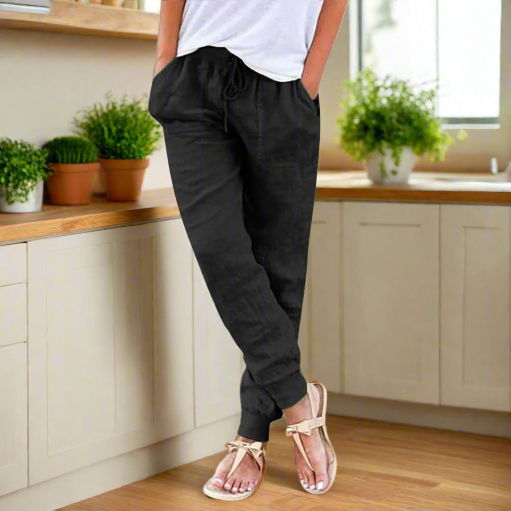 Aurélie | Pantalón de lino