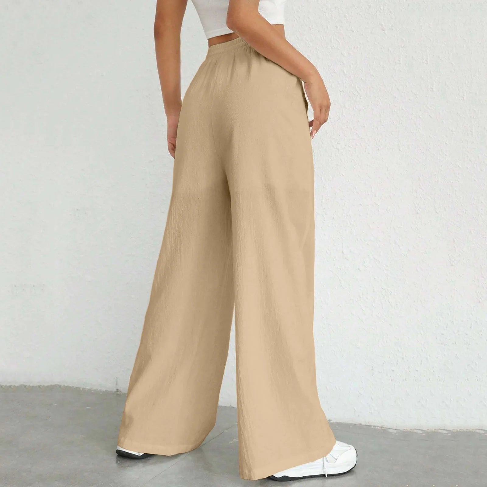 Gabrielle | Pantalón ancho de lino