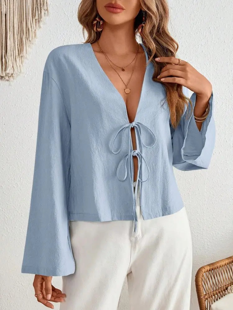 Carmen | Blusa de Lino Fresco