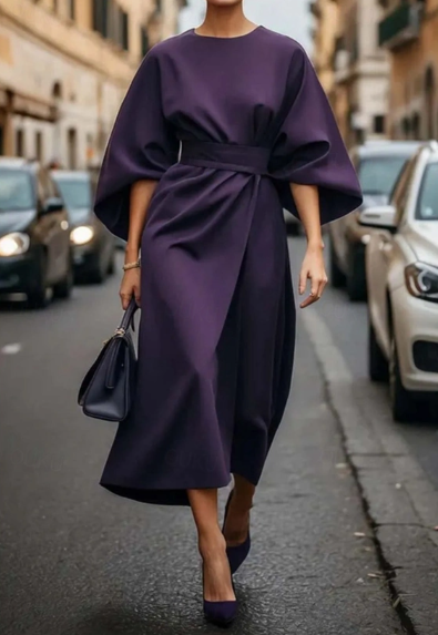 Celeste | Vestido Midi Estampado
