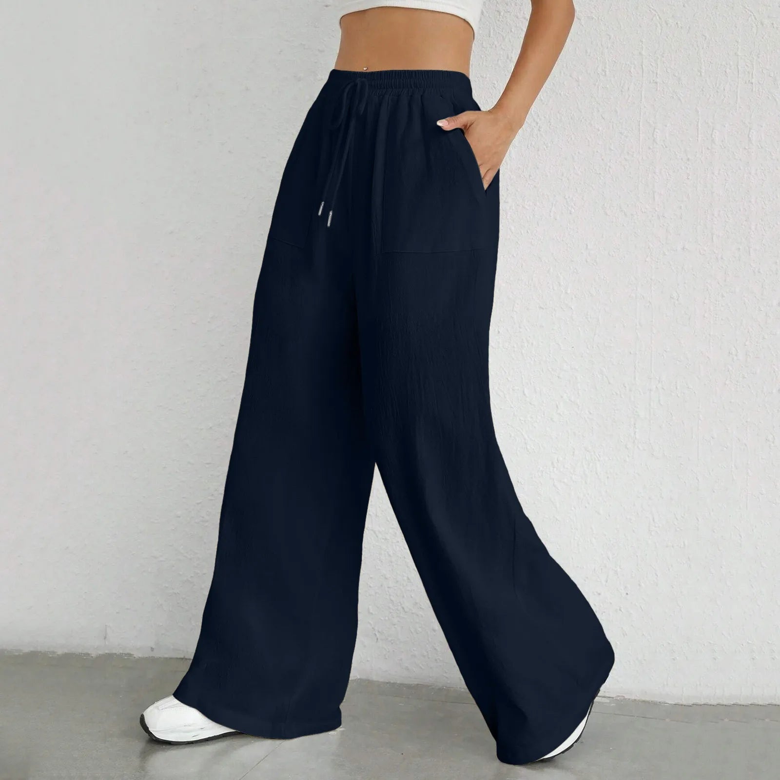 Gabrielle | Pantalón ancho de lino
