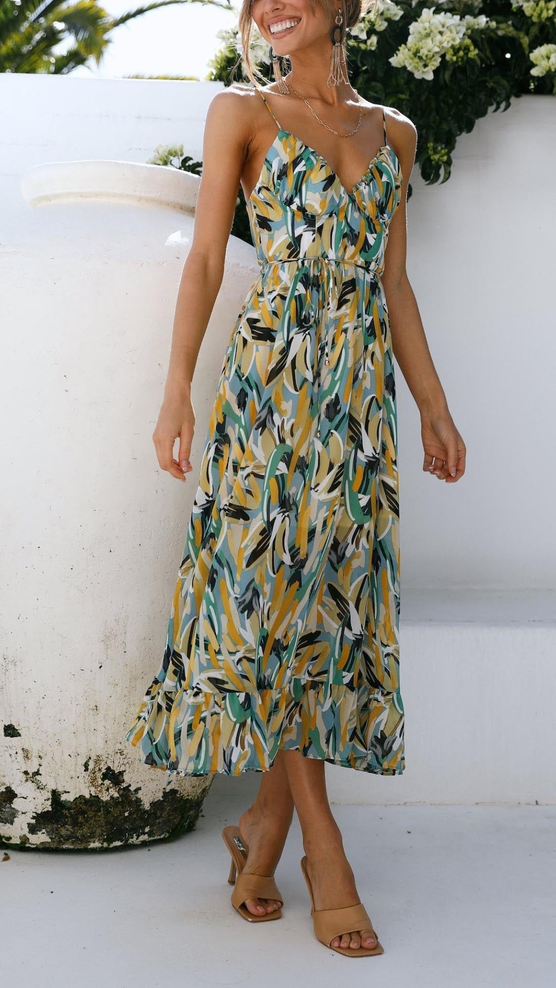 Vivienne | Vestido maxi de verano