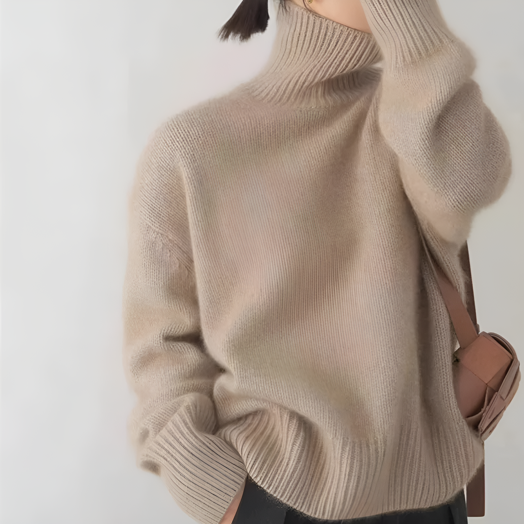 Pauline | Suéter de cuello alto caliente