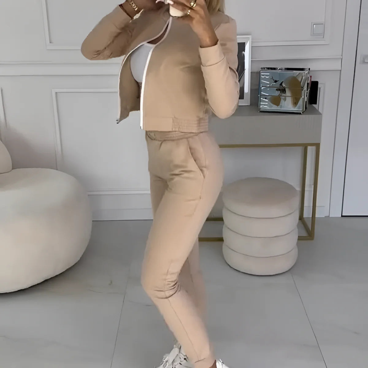 Nova I Conjunto de 3 piezas con cremallera para mujer