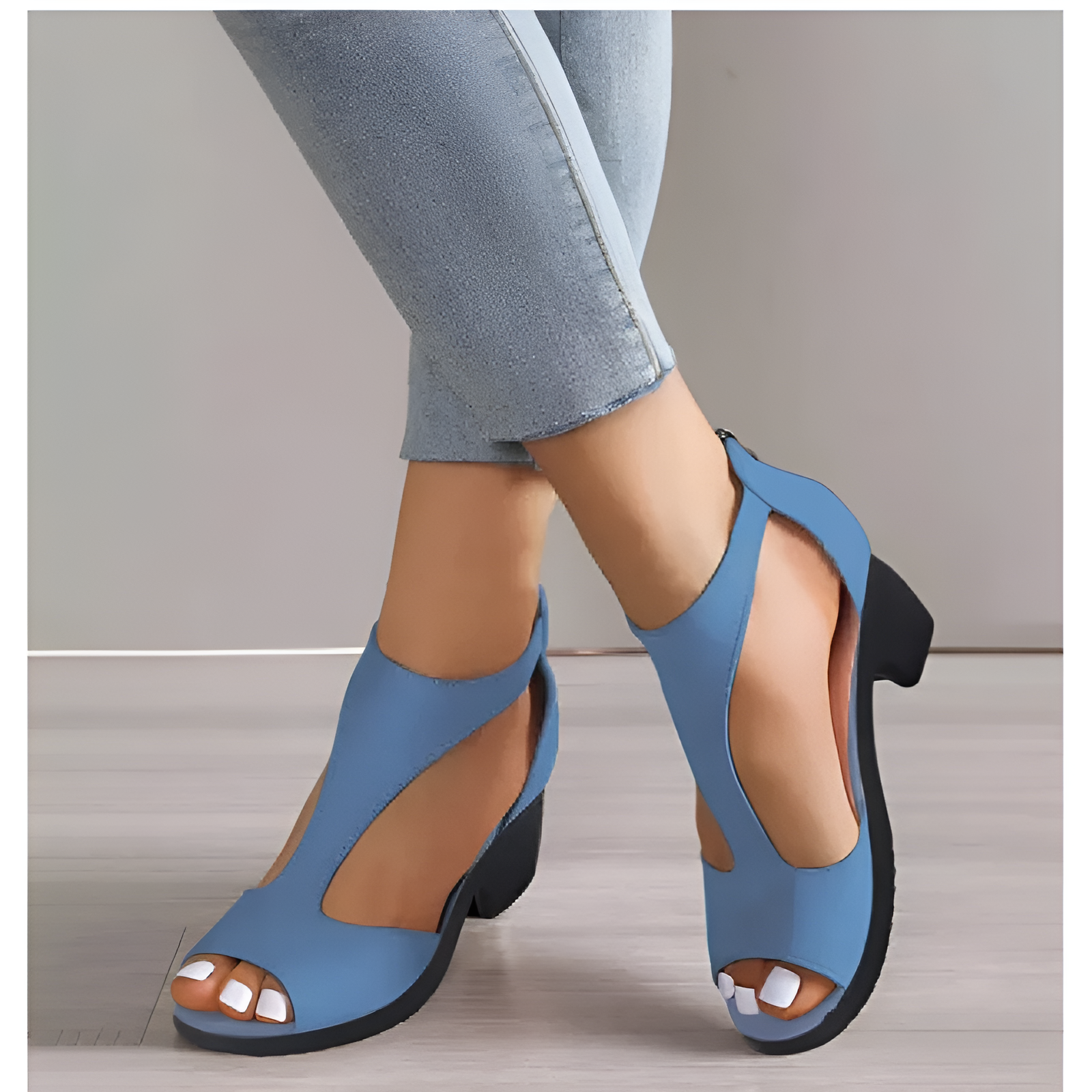 Sandalias Ortopédicas con Tacón - Novara