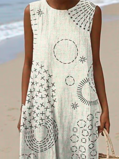 Vestido con cintura marcada