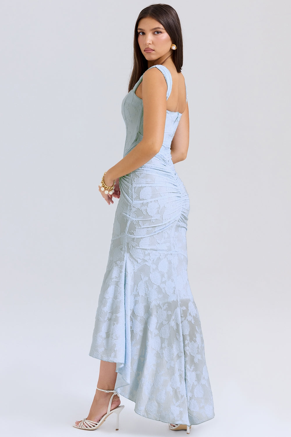 Laura - Vestido largo con corsé